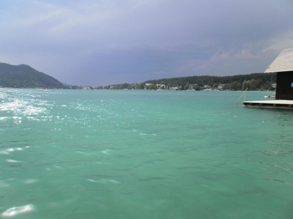Ferienpension Garni Hubert Rigelnik Sankt Kanzian am Klopeiner See Dış mekan fotoğraf